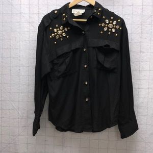 Saint Germain embellished blouse
